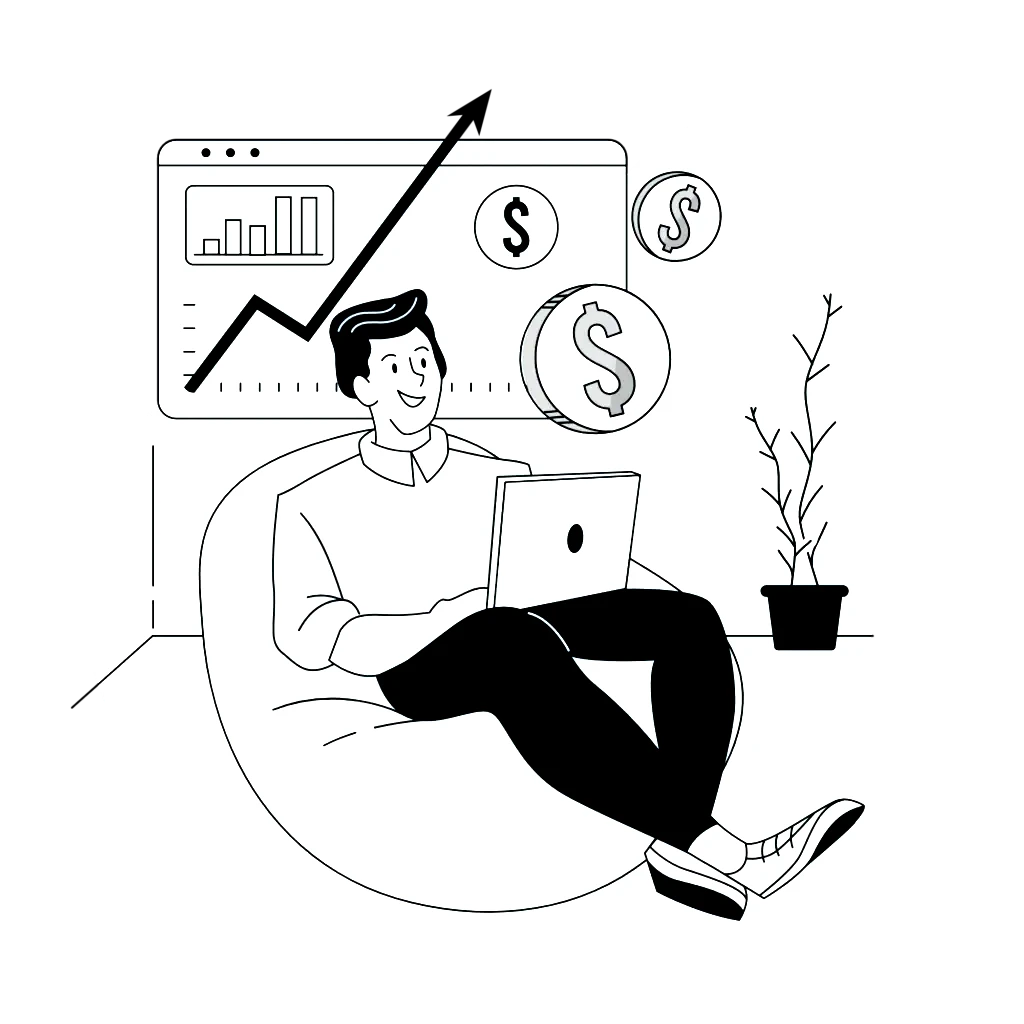 Investment performance chart